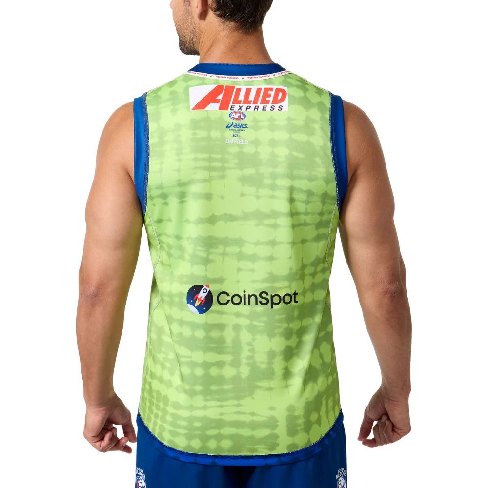 Western Bulldogs 2025 Authentic Reversible Training Guernsey - Image 8