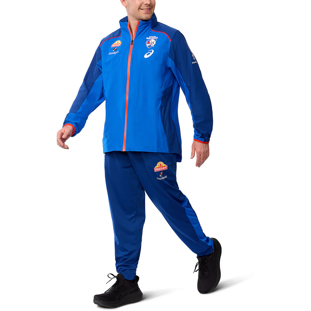 Western Bulldogs Asics 2025 Spray Jacket - Image 10
