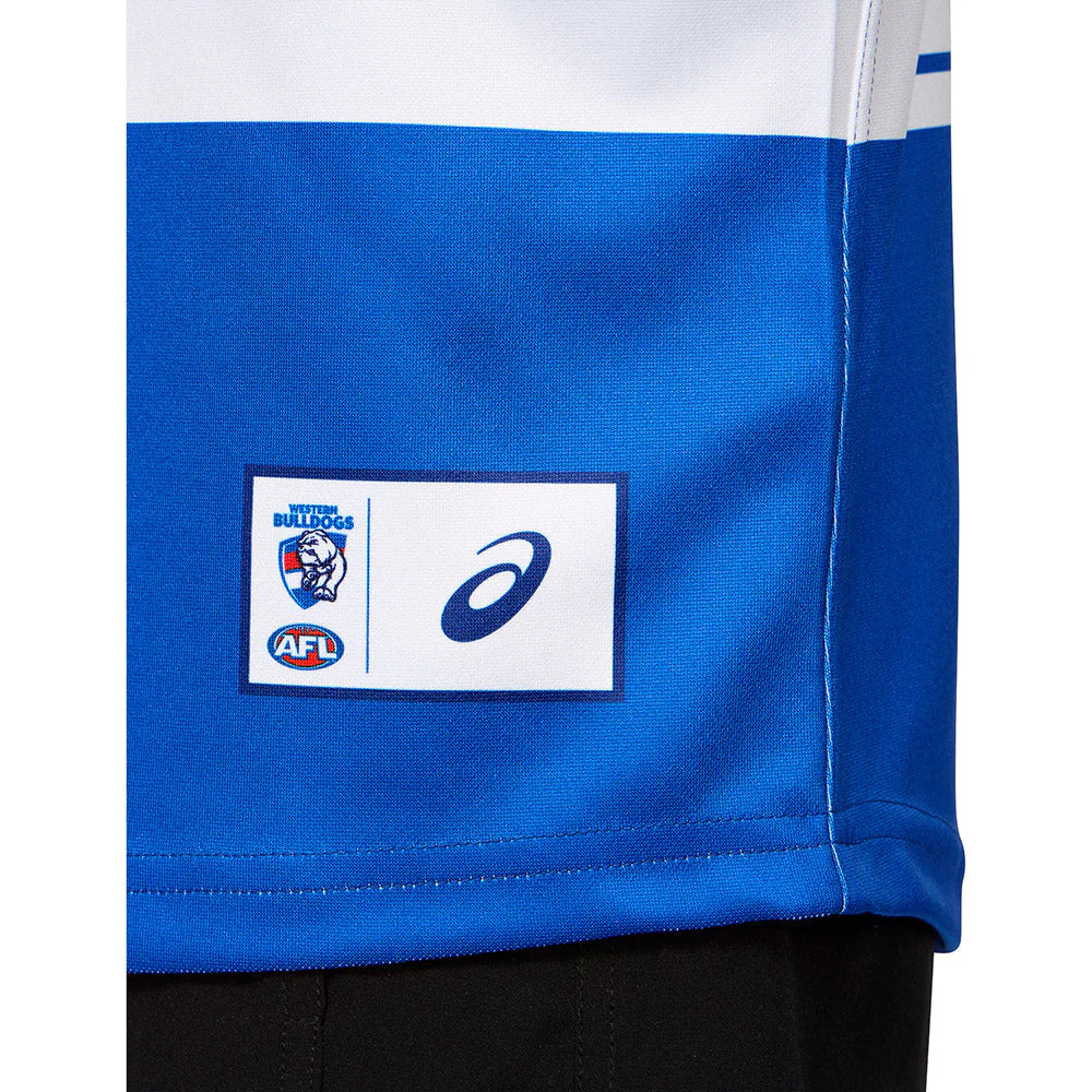 Western Bulldogs 2025 Authentic 100 Year Youth Home Long Sleeve Guernsey - Image 5