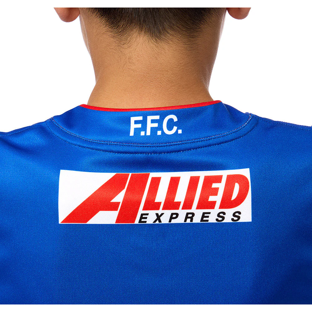 Western Bulldogs 2025 Authentic 100 Year Youth Home Long Sleeve Guernsey - Image 6