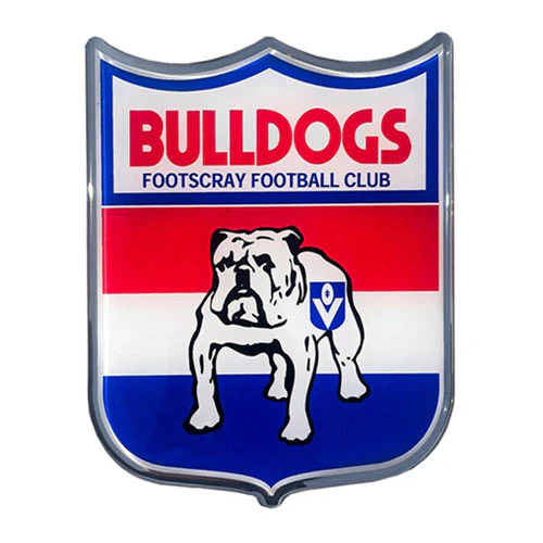 Western Bulldogs Retro Logo Decal - Image 2