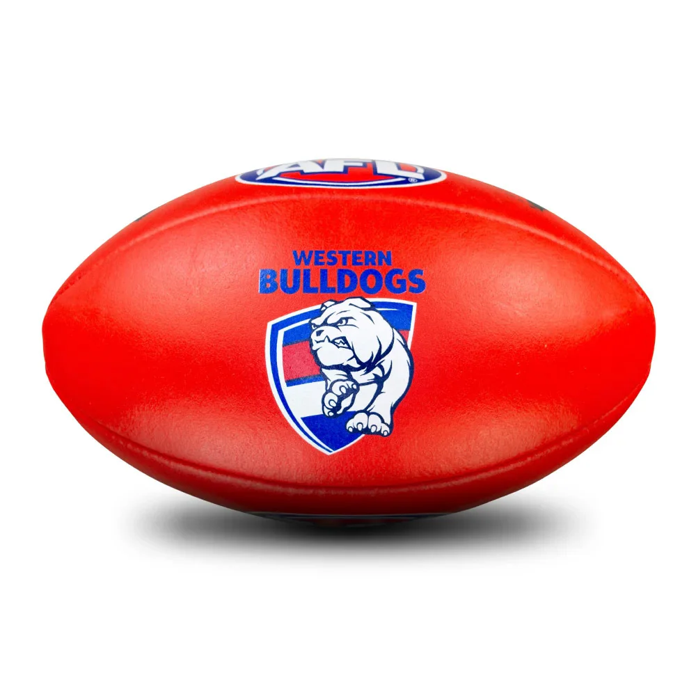 Western Bulldogs Sherrin Size 5 Leather - Image 2