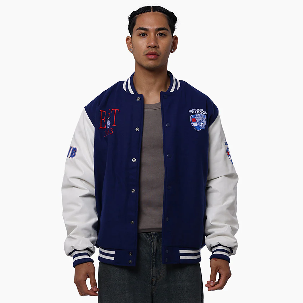 Western Bulldogs Script Varsity Jacket