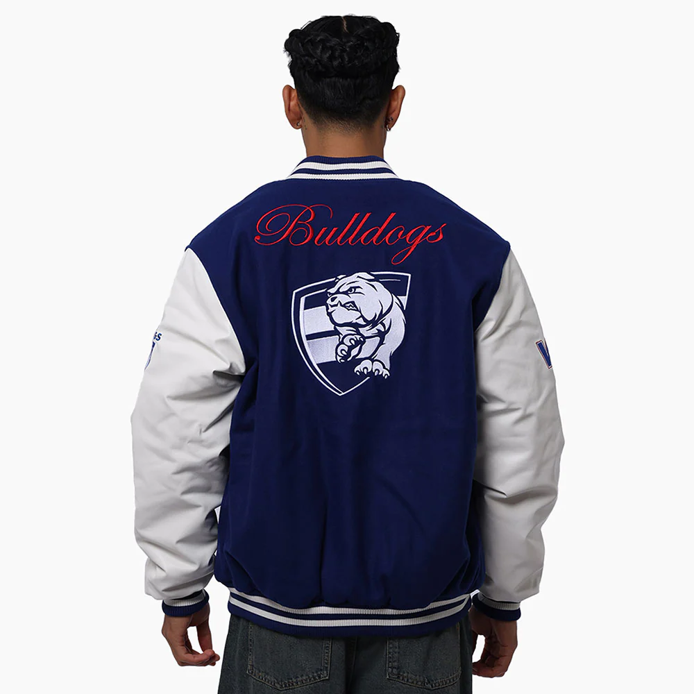 Western Bulldogs Script Varsity Jacket - Image 2
