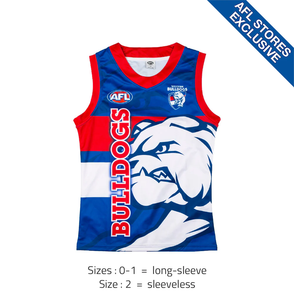 Western Bulldogs Toddler Logo Guernsey - Image 3