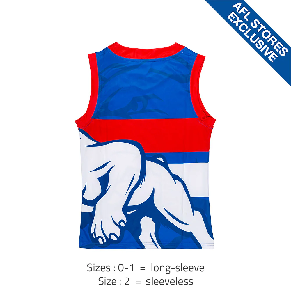 Western Bulldogs Toddler Logo Guernsey - Image 4