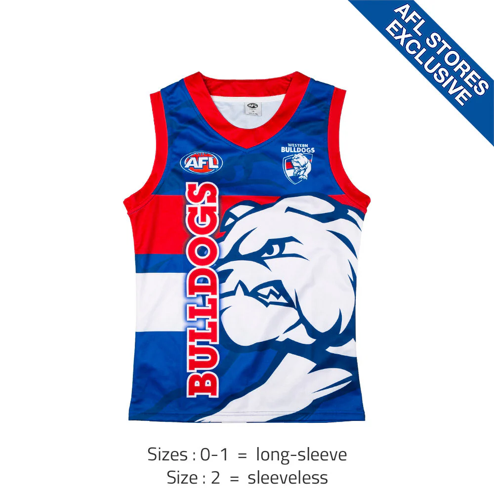 Western Bulldogs Toddler Logo Guernsey - Image 7