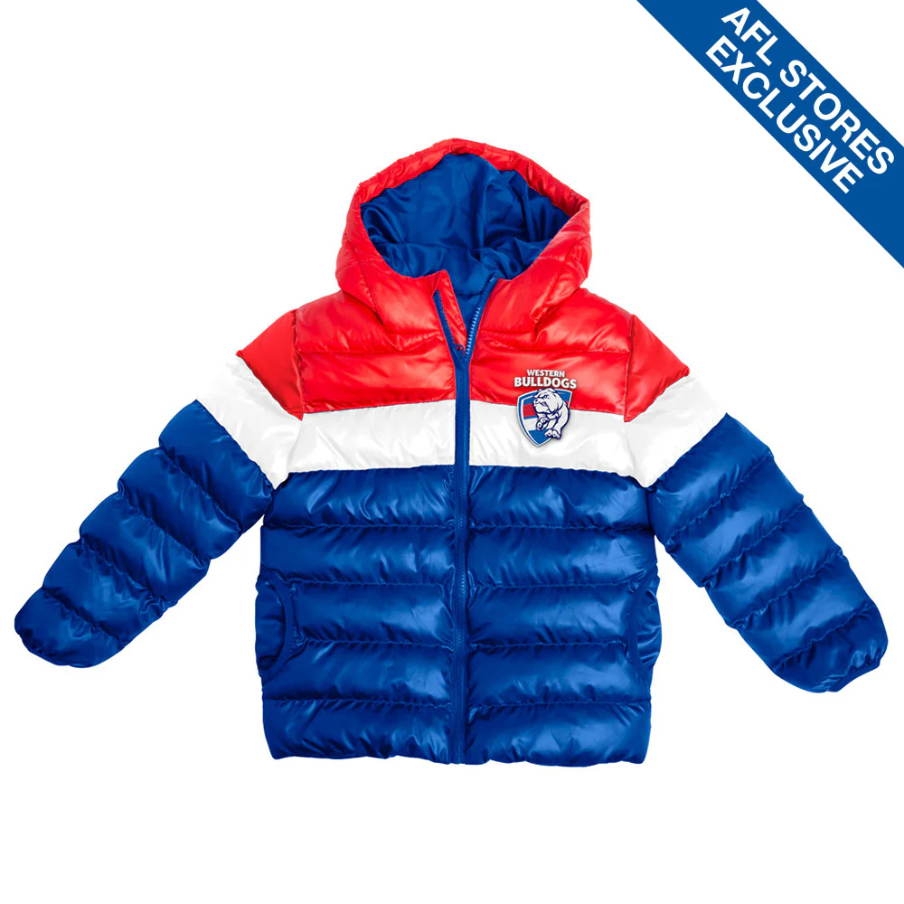 Western Bulldogs Youth Puffer Jacket