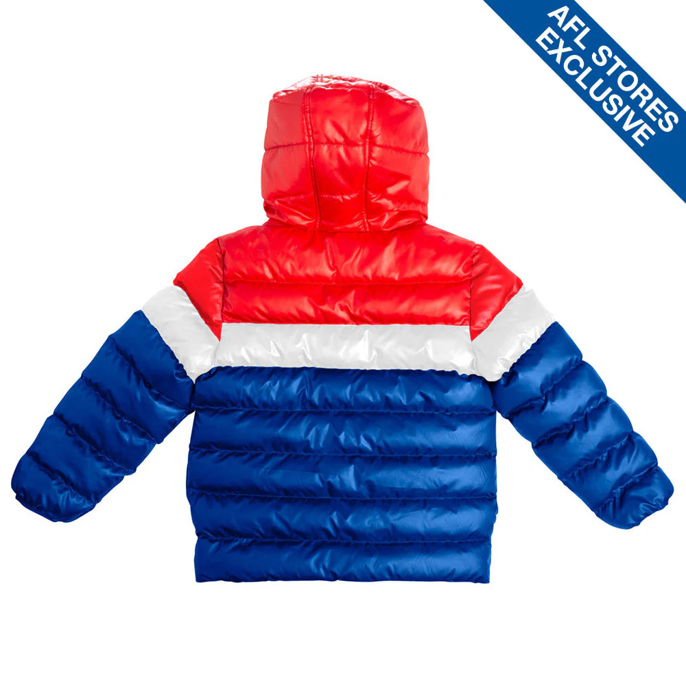 Western Bulldogs Youth Puffer Jacket - Image 5