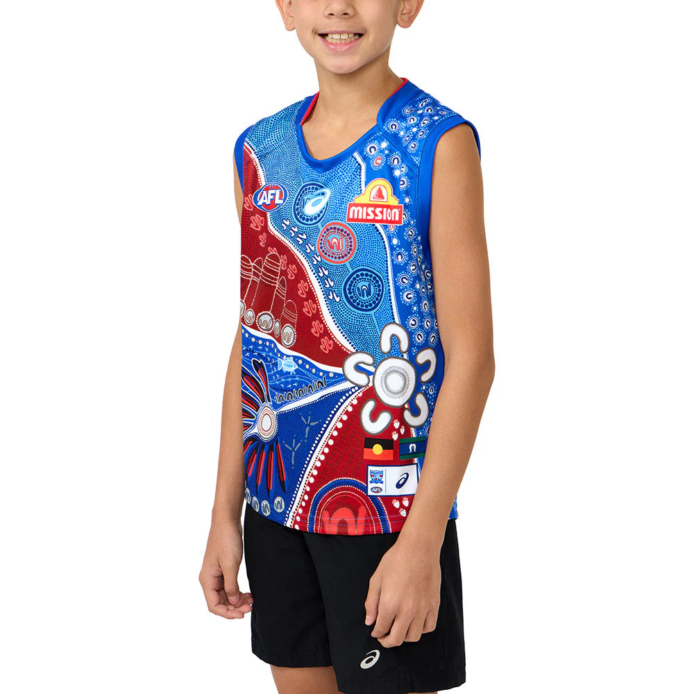 Western Bulldogs 2025 Authentic Youth Indigenous Guernsey - Image 3