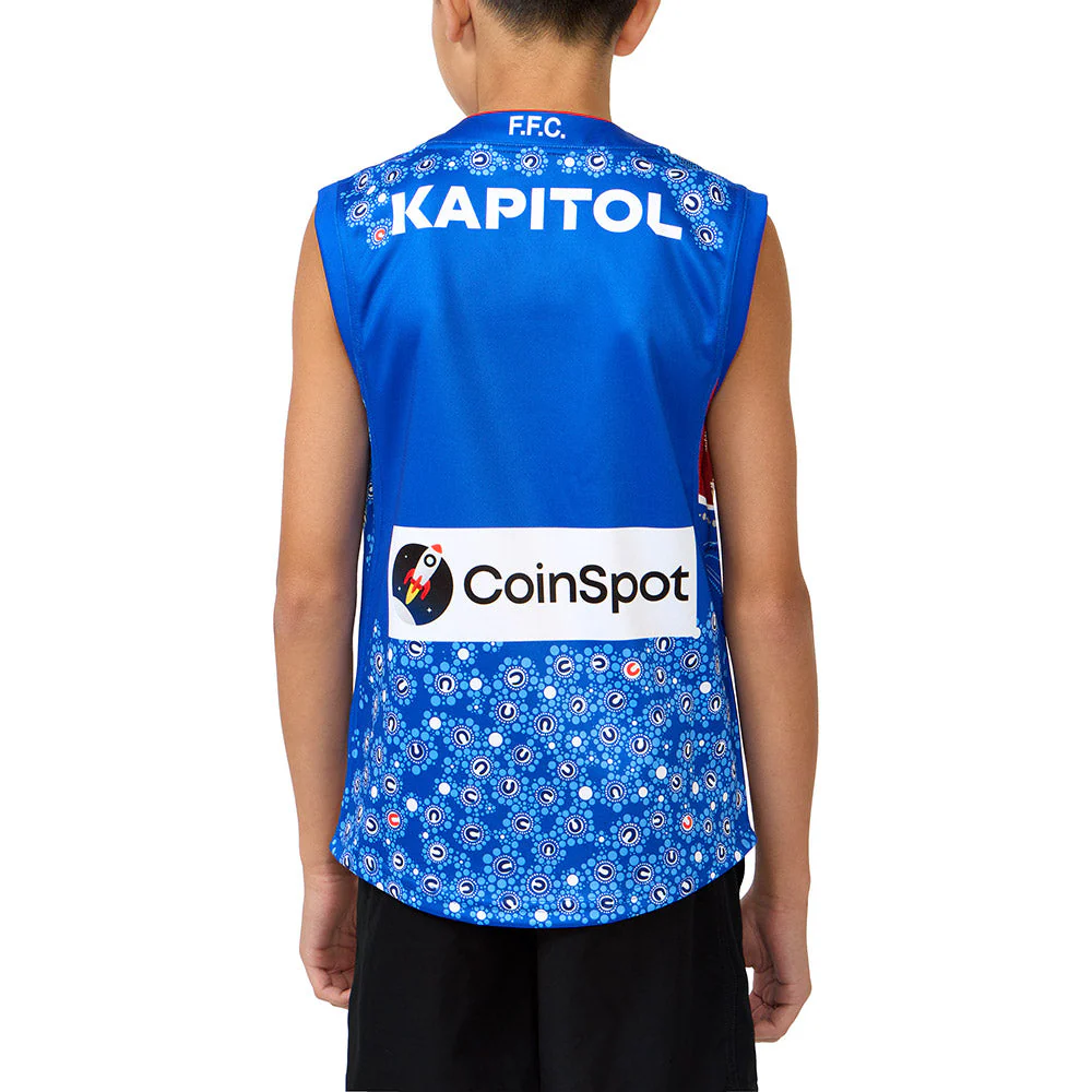 Western Bulldogs 2025 Authentic Youth Indigenous Guernsey - Image 4