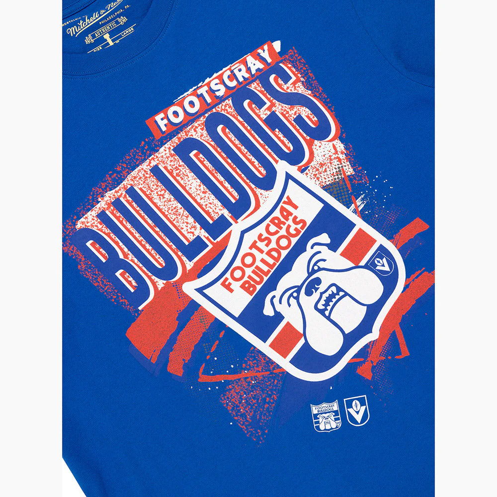Western Bulldogs Mitchell & Ness Abstract Logo Tee - Image 3
