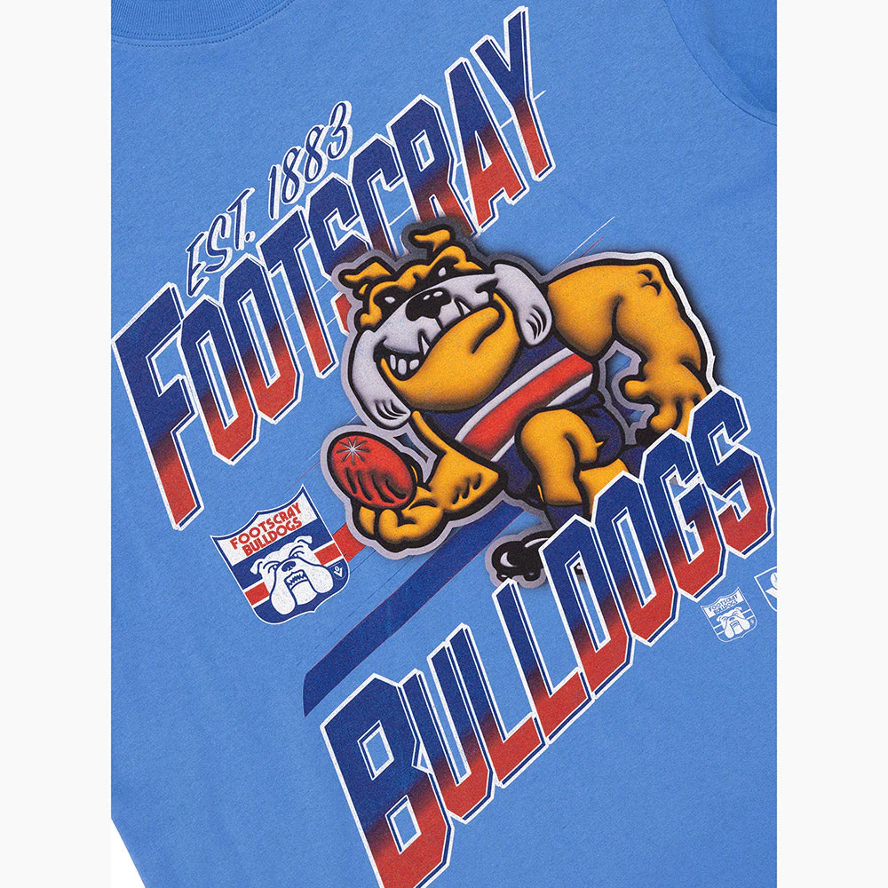 Western Bulldogs Mitchell & Ness Mascot Character Tee - Image 3