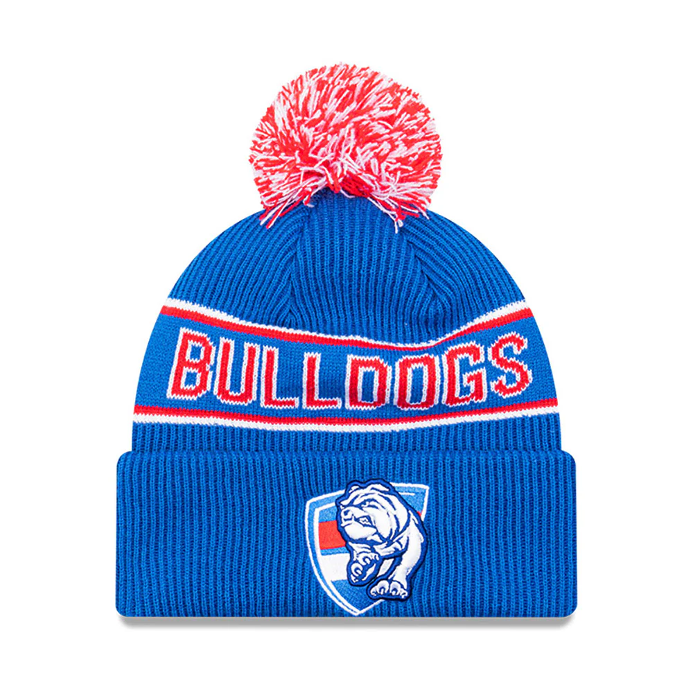 Western Bulldogs New Era Wordmark Stripe Beanie
