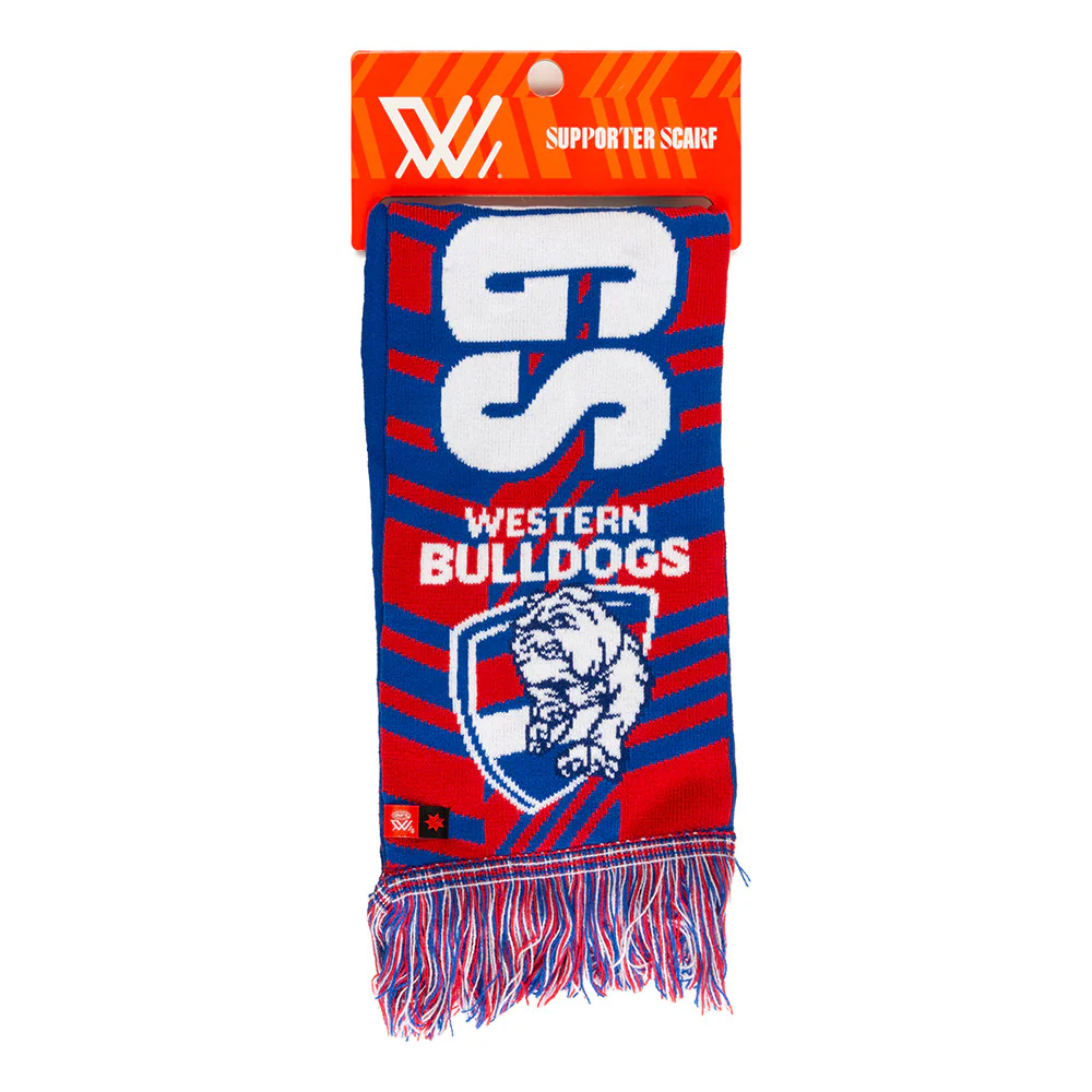 Western Bulldogs AFLW Official Supporter Scarf