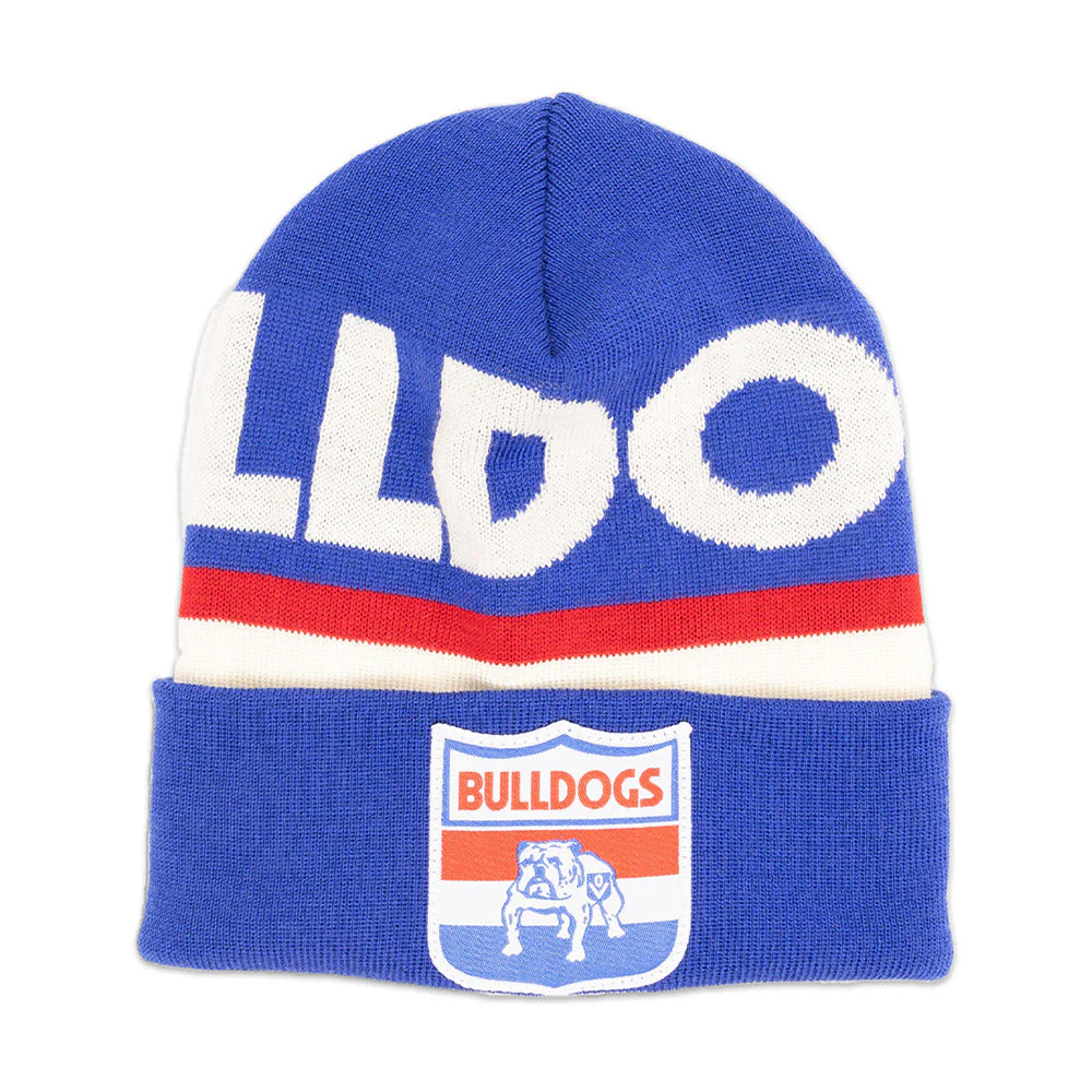 Western Bulldogs Throwback Merino Wool Beanie