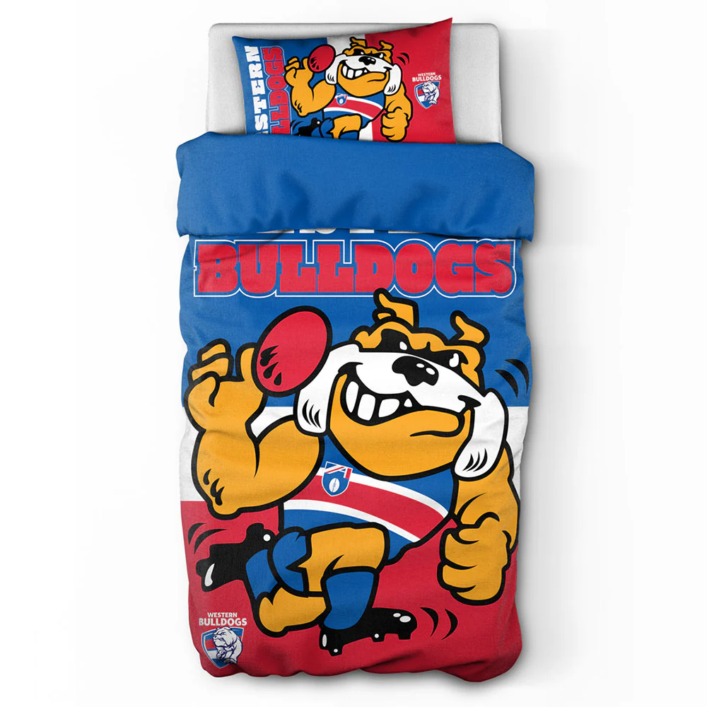 Western Bulldogs Single Quilt Cover Set