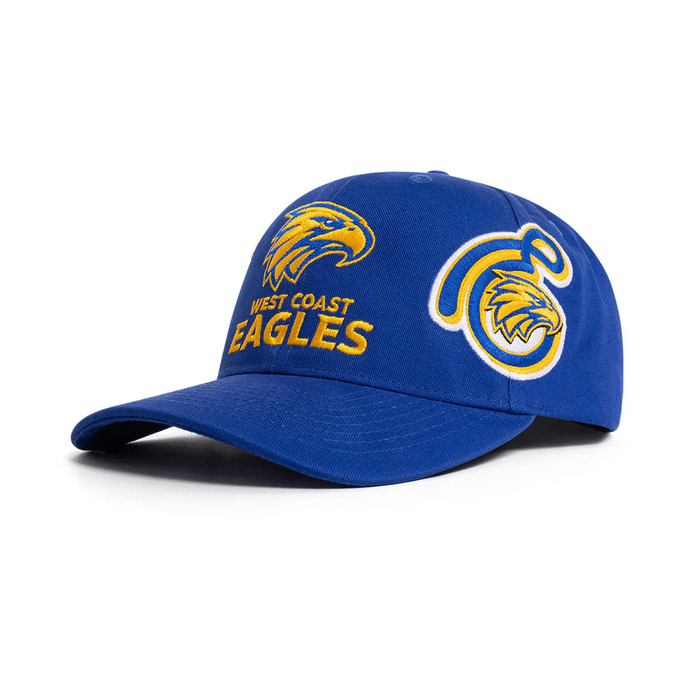 West Coast Eagles Adult Patchwork Cap - Image 6