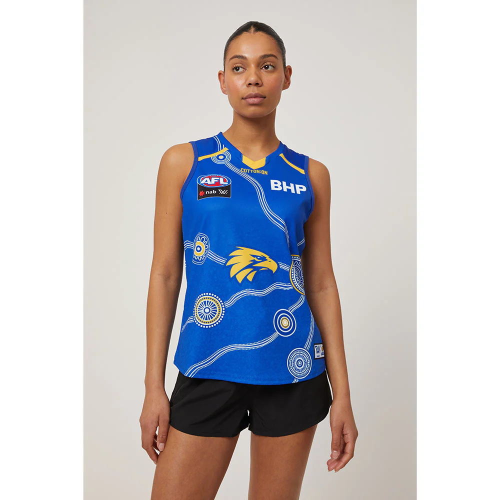West Coast Eagles AFLW Season 7 Womens Indigenous Guernsey - Image 8