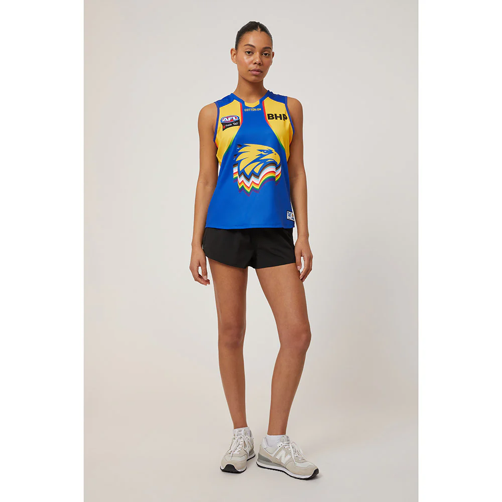West Coast Eagles AFLW Season 7 Womens Pride Guernsey