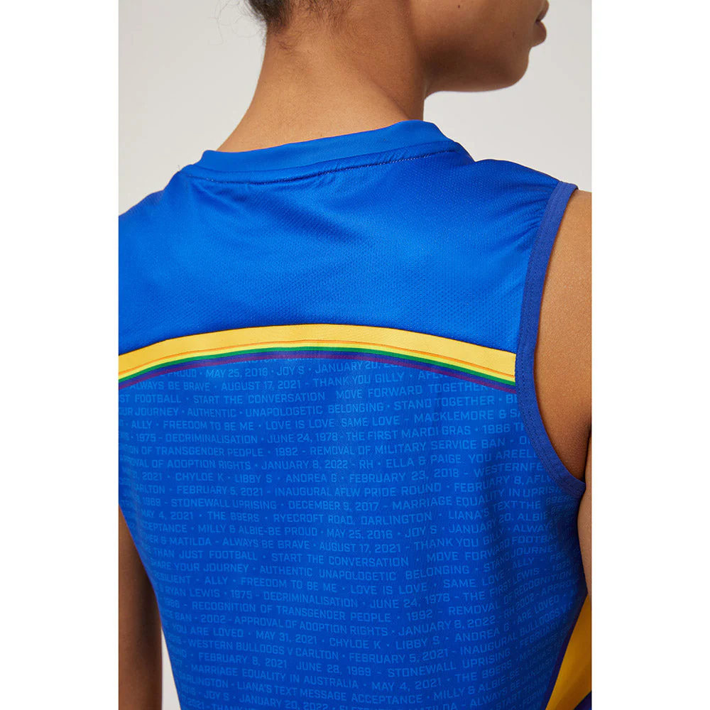 West Coast Eagles AFLW Season 7 Womens Pride Guernsey - Image 11
