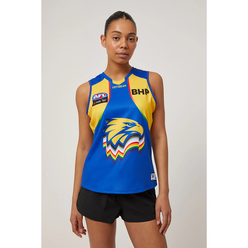 West Coast Eagles AFLW Season 7 Womens Pride Guernsey - Image 2