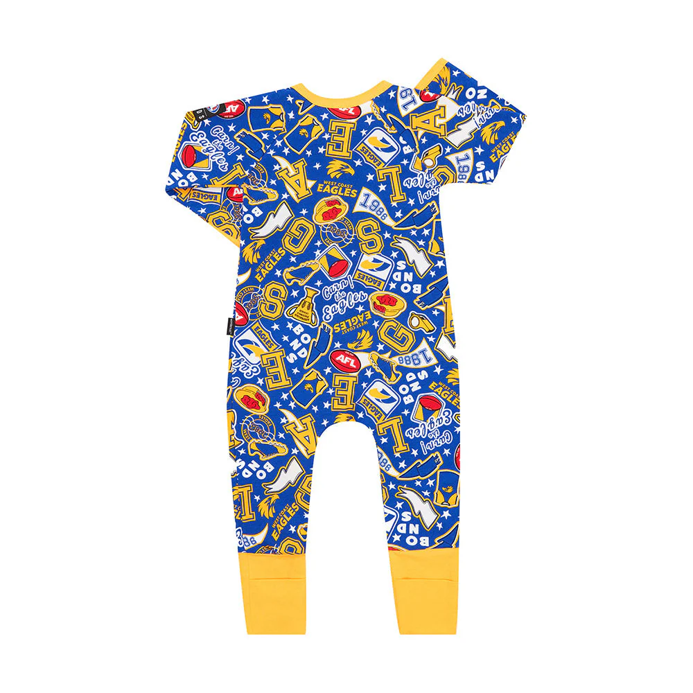 West Coast Eagles Digi Zip Wondersuit - Image 6