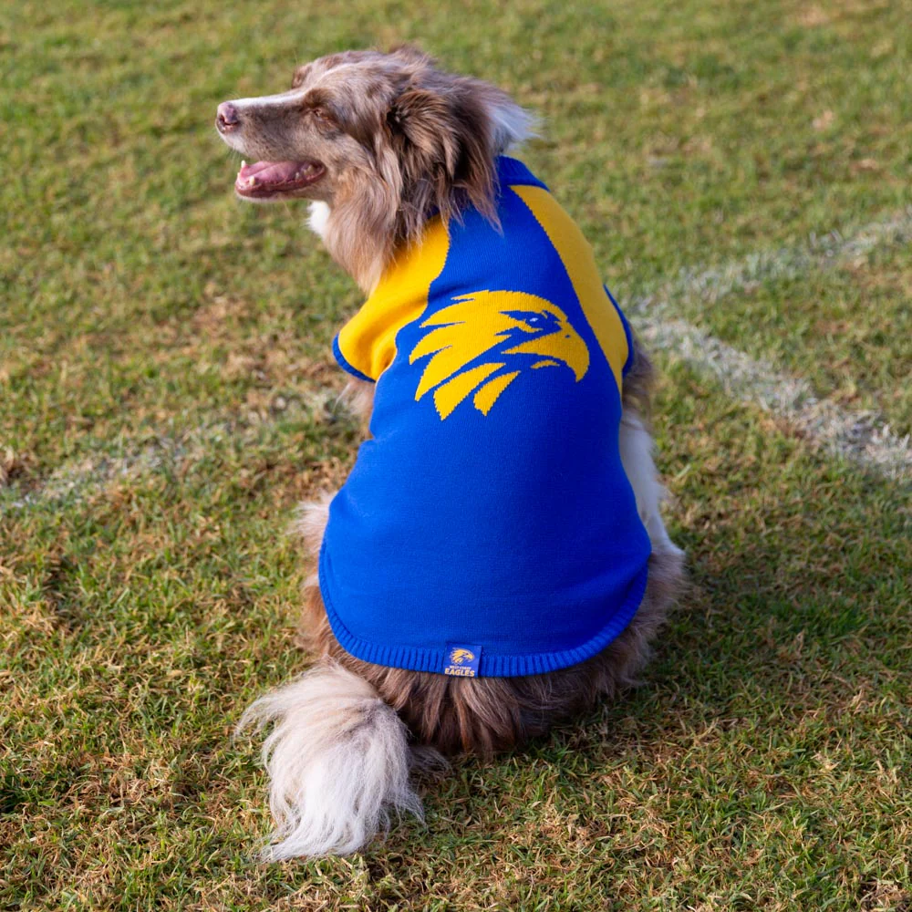 West Coast Eagles Dog Jumper - Large