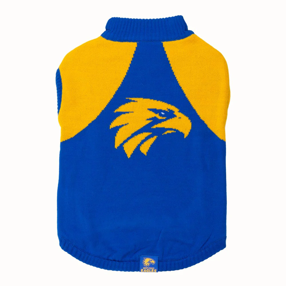 West Coast Eagles Dog Jumper - Large - Image 3