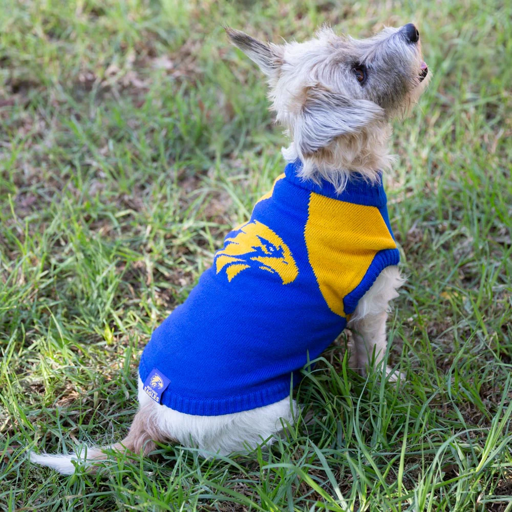West Coast Eagles Dog Jumper - Small