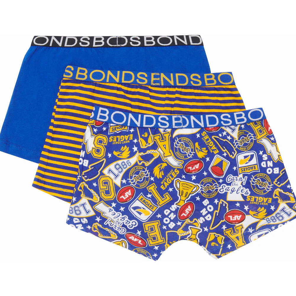West Coast Eagles Kids Trunk 3 Pack - Image 5