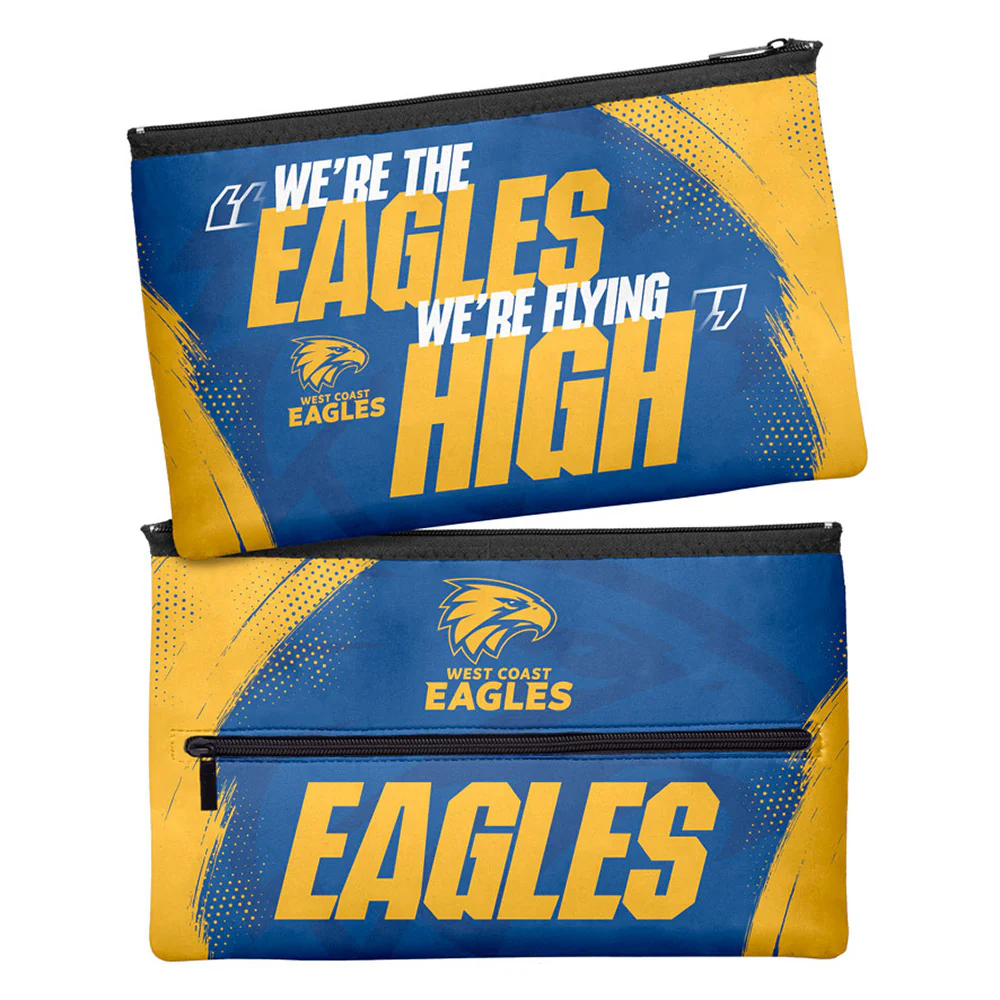 West Coast Eagles Large Pencil Case - Image 2