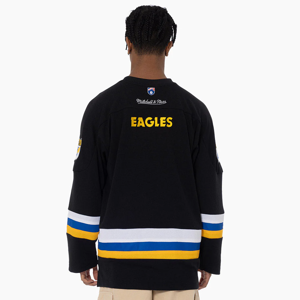West Coast Eagles Mitchell & Ness Evade Hockey Jersey - Image 2