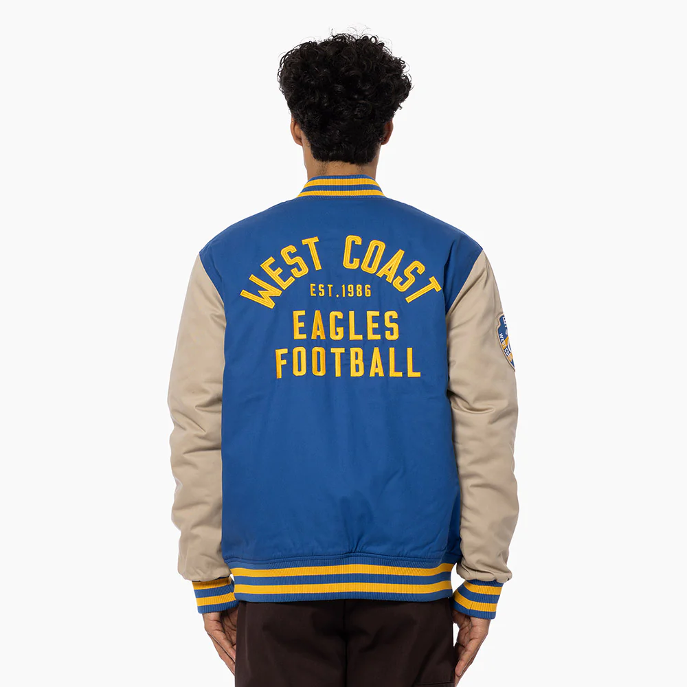 West Coast Eagles Adult Lock Up Jacket - Image 2