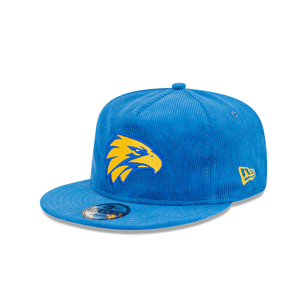 West Coast Eagles New Era Corduroy Golfer Cap