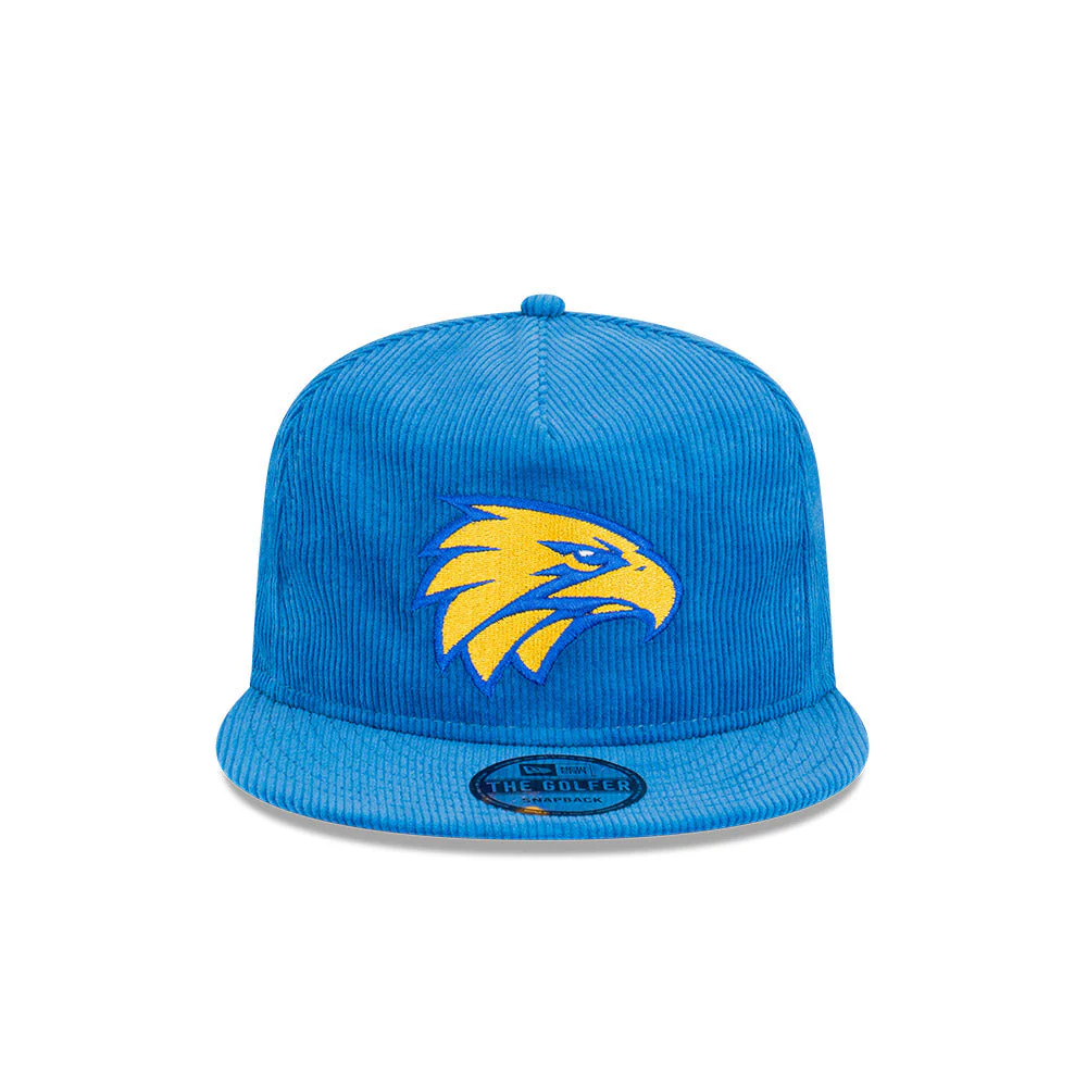 West Coast Eagles New Era Corduroy Golfer Cap - Image 6