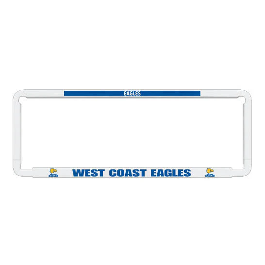 West Coast Eagles Number Plate Frame - Image 2