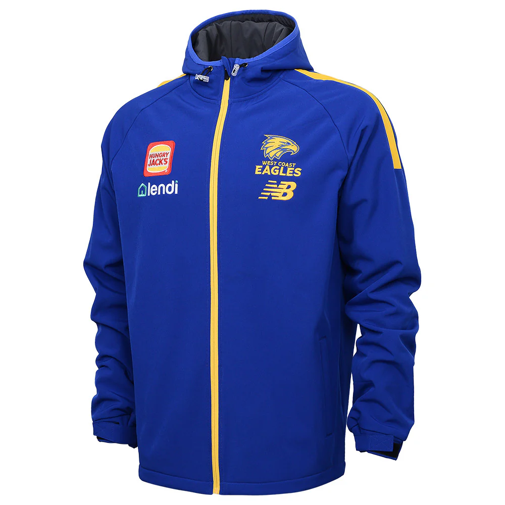 West Coast Eagles 2024 Authentic Adult Spray Jacketa