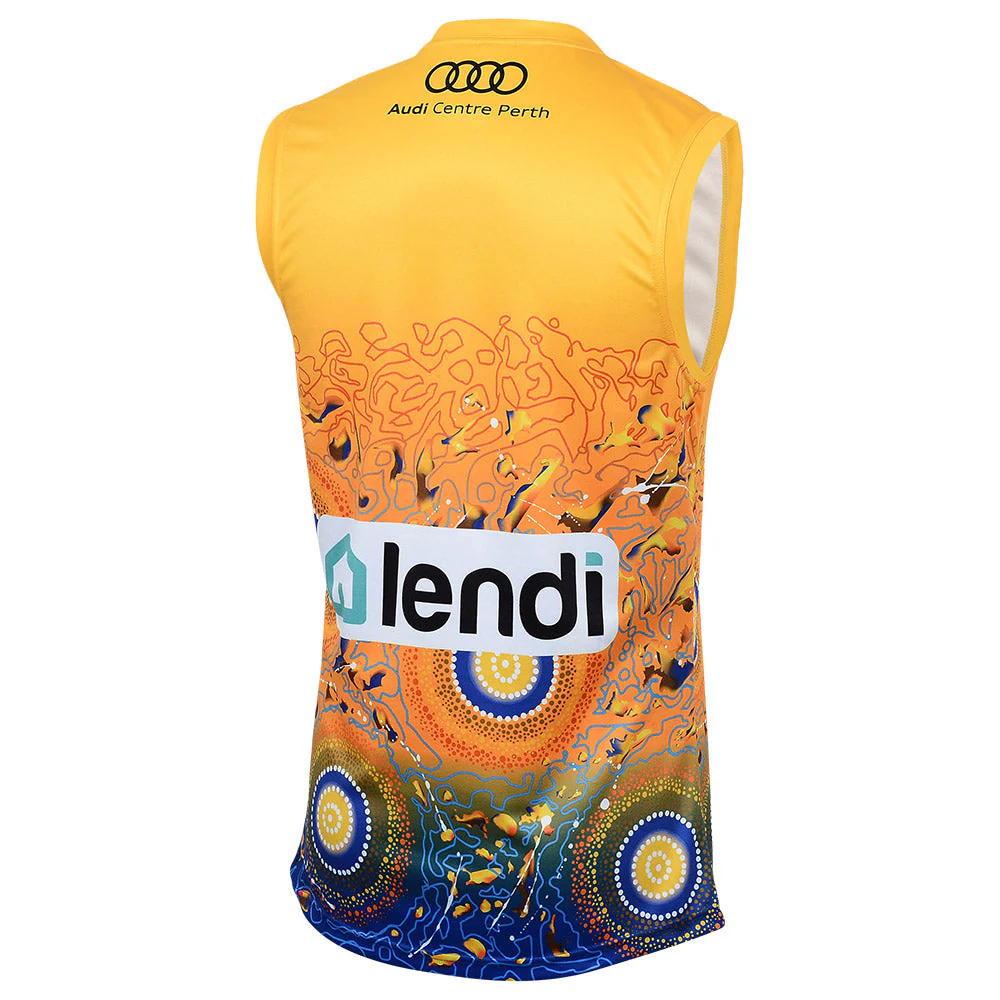 West Coast Eagle 2024 Authentic Mens Indigenous Guernsey - Image 2