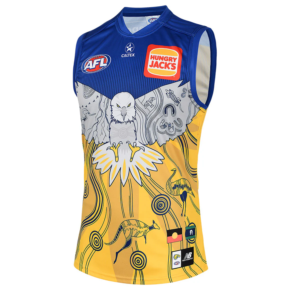 West Coast Eagle 2025 Authentic Adult First Nations Guernsey