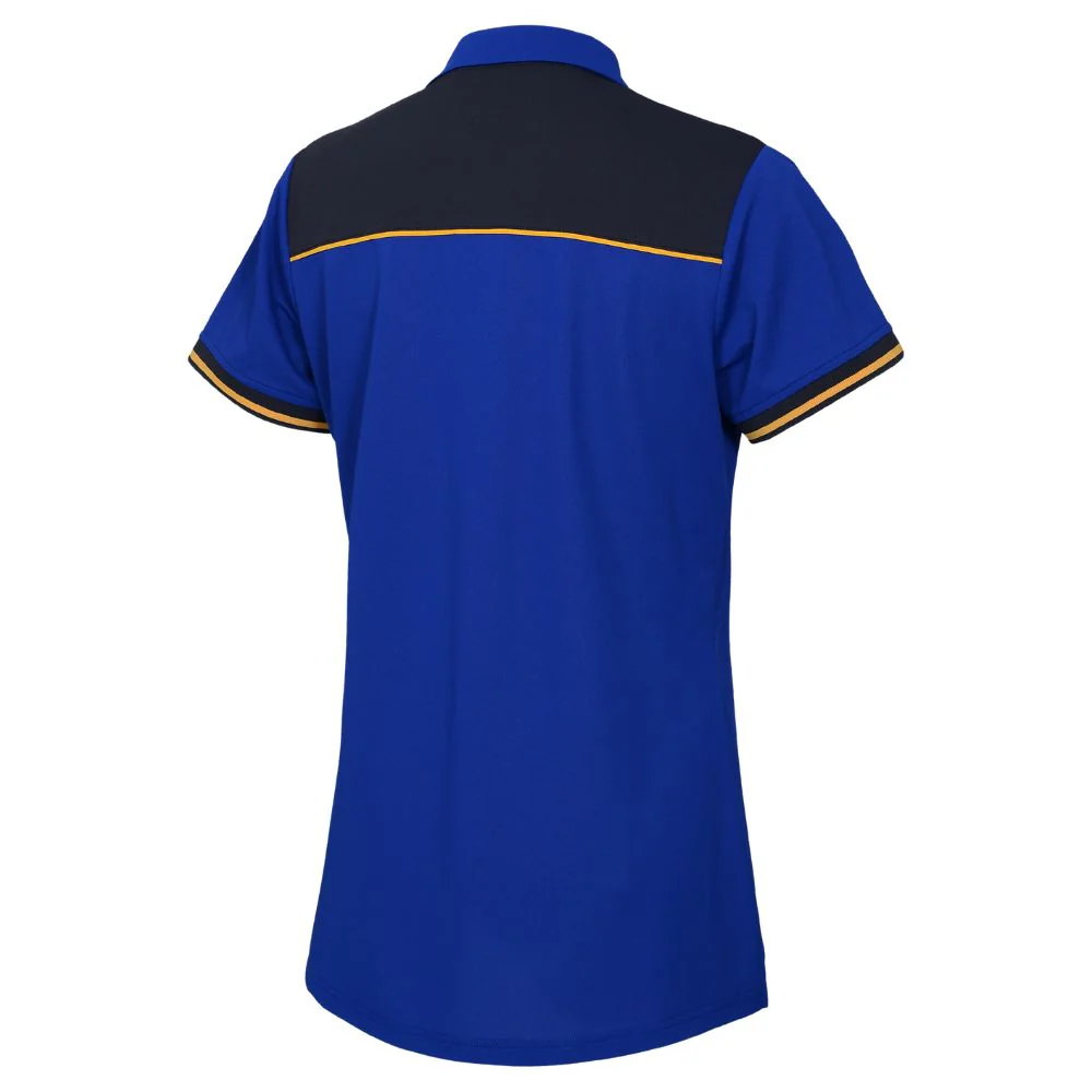 West Coast Eagles 2025 Authentic Women Royal Media Polo - Image 2