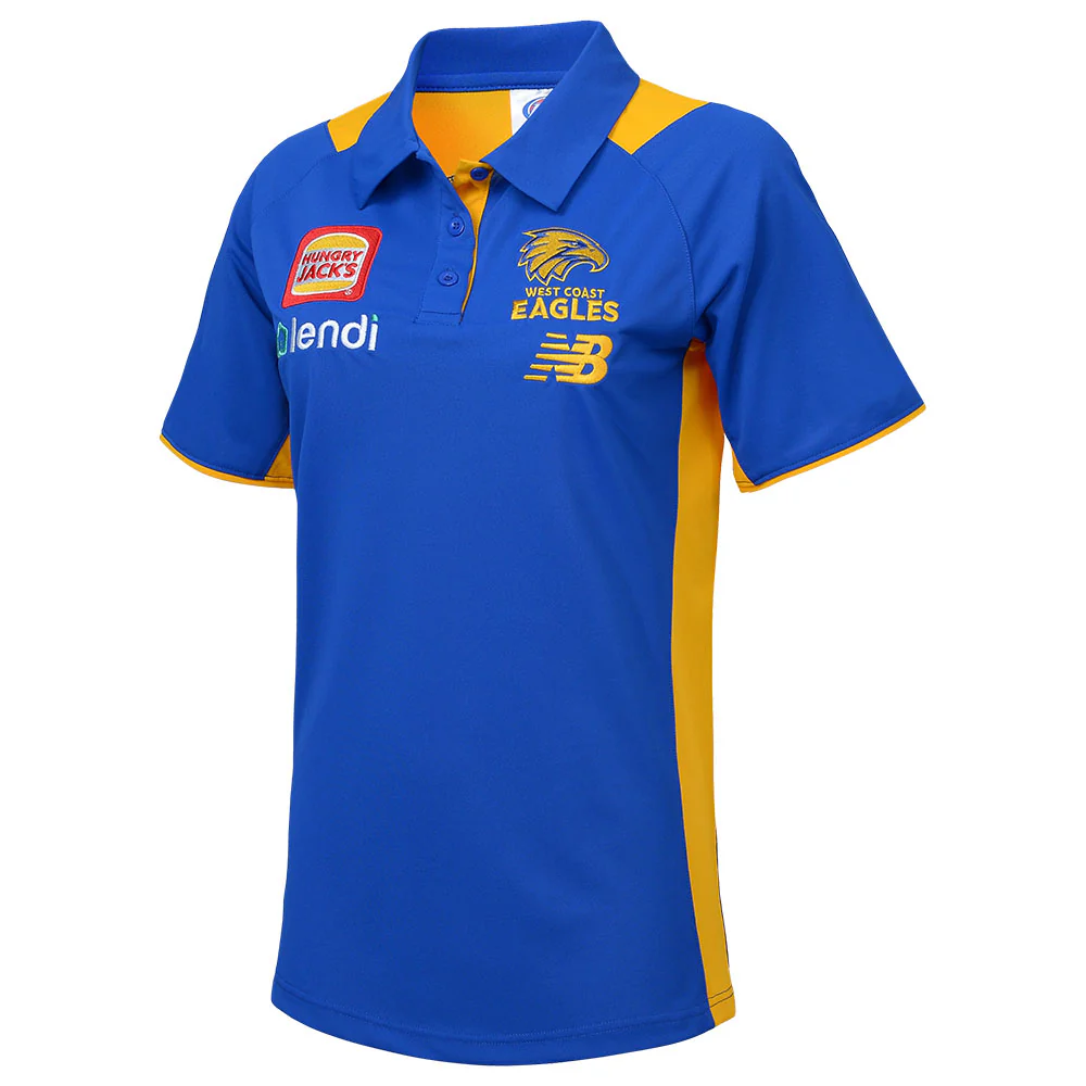 West Coast Eagles 2026 Media Polo Wmn