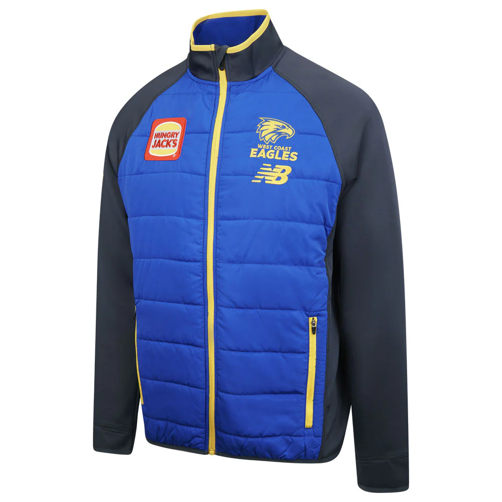 West Coast Eagles 2026 Puffer Jacket Adult