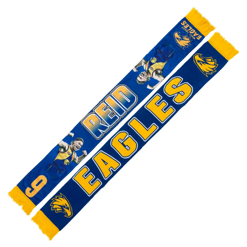 West Coast Eagles Player Scarf - Harley Reid - Image 2