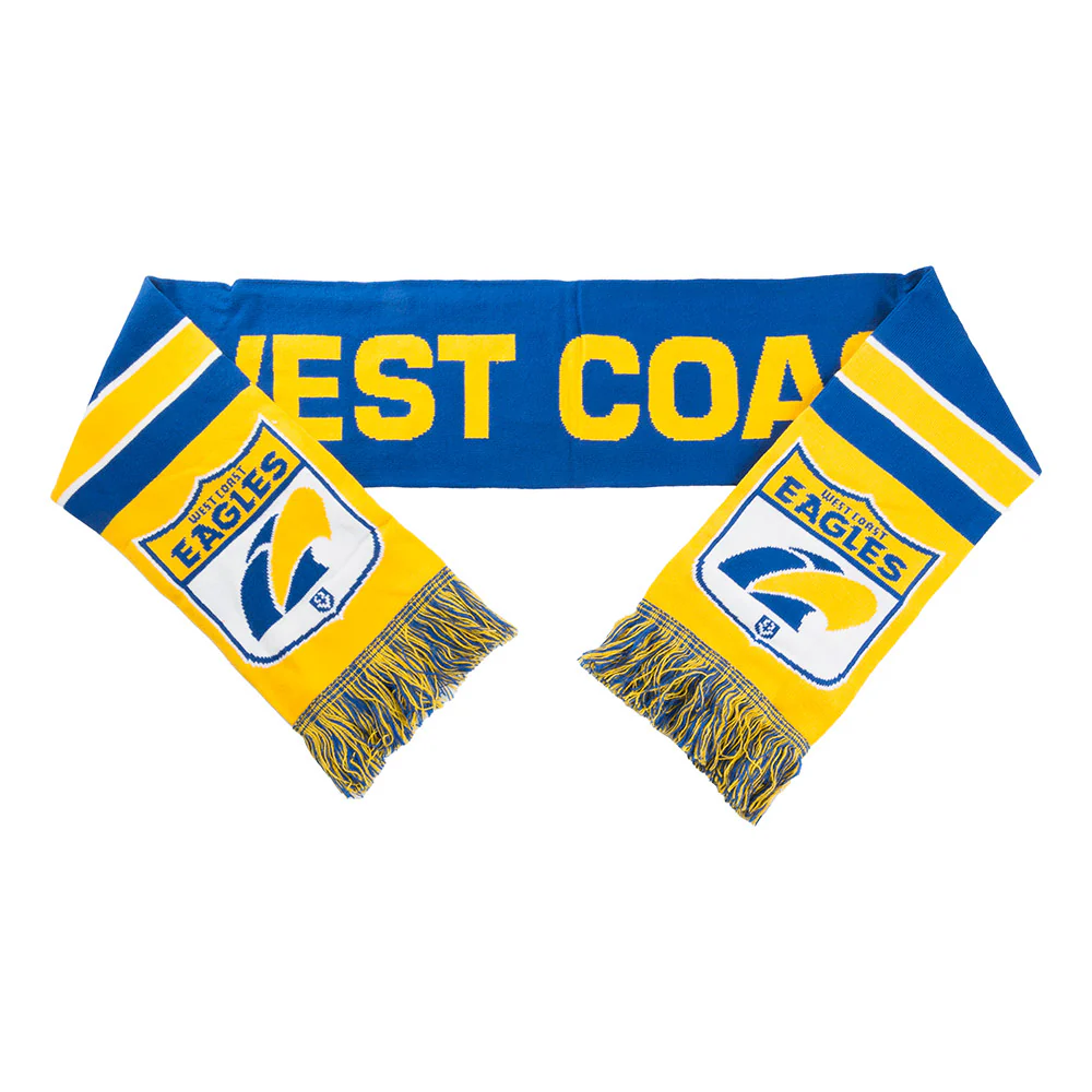 West Coast Eagles Retro Scarf - Image 2