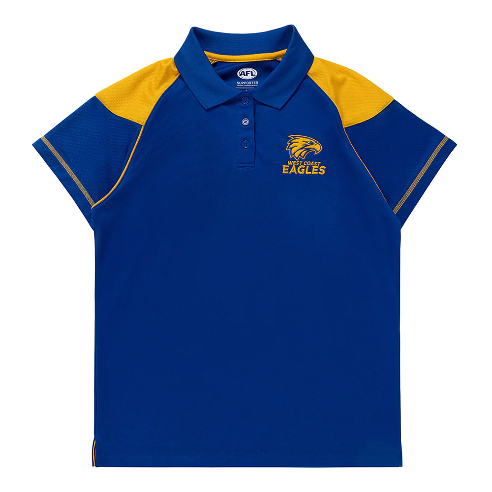 West Coast Eagles Womens Performance Polo