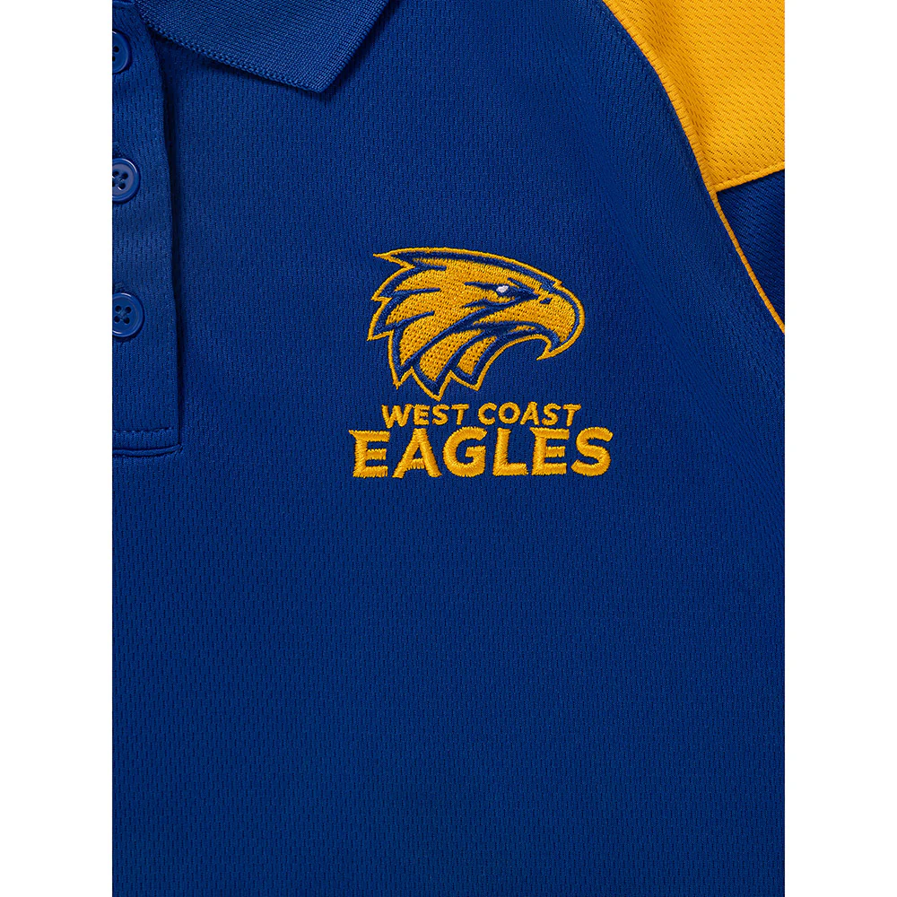 West Coast Eagles Womens Performance Polo - Image 3