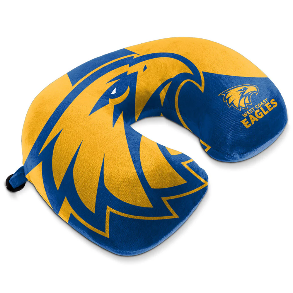 West Coast Eagles Travel Neck Pillow - Image 2