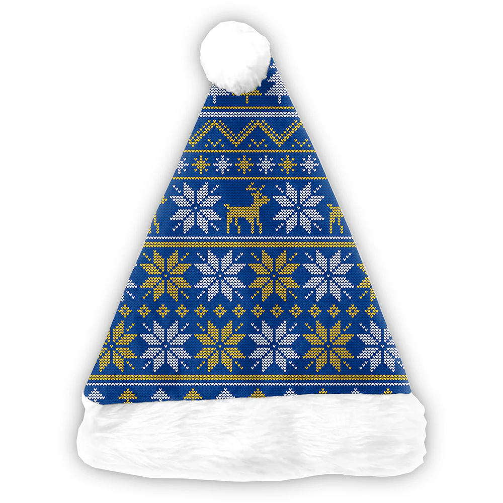 West Coast Eagles Christmas Santa Hat - Image 2