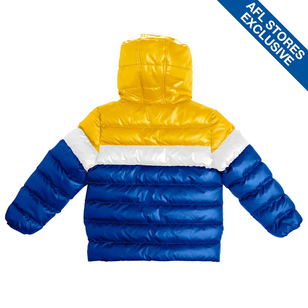 West Coast Eagles Youth Puffer Jacket - Image 2